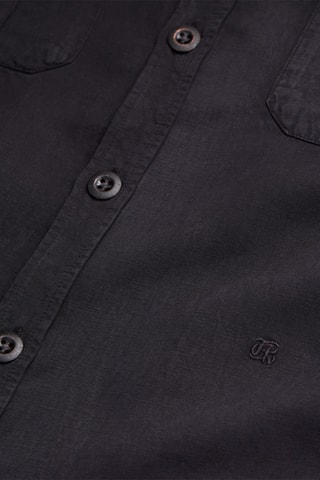 Chemise en lin - Noir