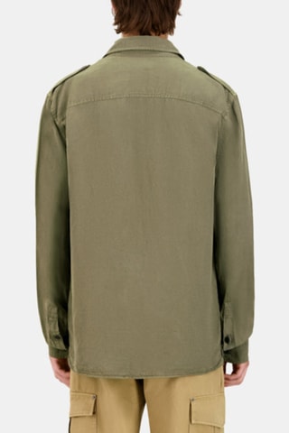 Chemise en lin - Kaki