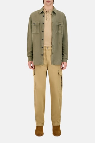 Chemise en lin - Kaki