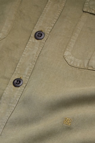 Chemise en lin - Kaki