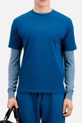 T-shirt - Bleu pétrole