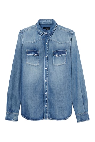 Chemise en jean - Bleu