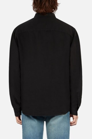 Chemise en lin - Noir