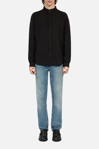 Chemise en lin - Noir