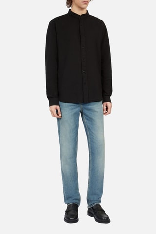 Chemise en lin - Noir