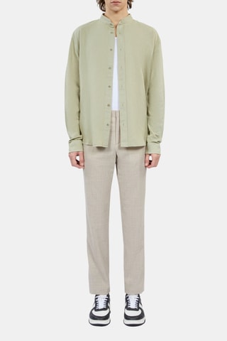 Chemise en lin - Kaki