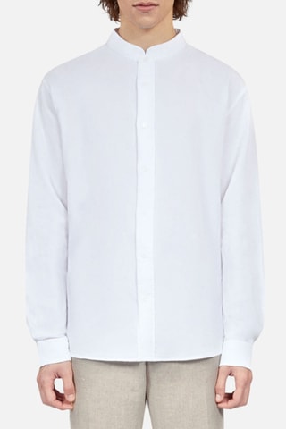 Chemise en lin - Blanc