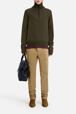 Pull en laine - Kaki