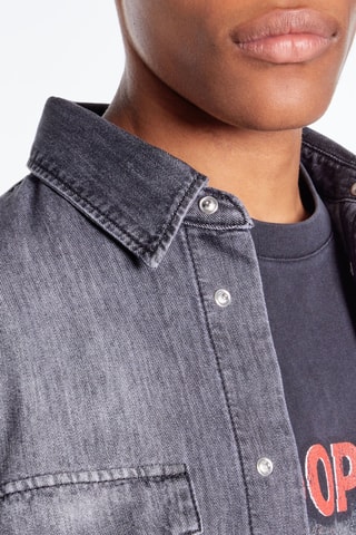 Chemise en jean - Gris