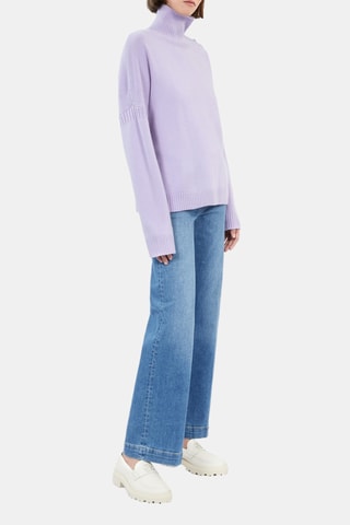 Pull en laine - Lilas