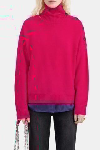 Pull en laine - Rouge