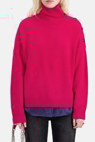 Pull en laine - Rouge