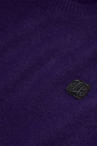 Pull en laine et alpaga - Violet