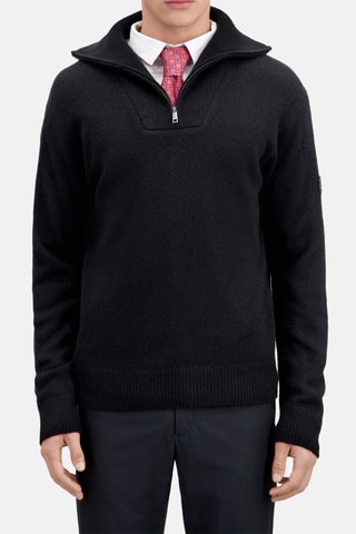 Pull en laine et alpaga - Noir