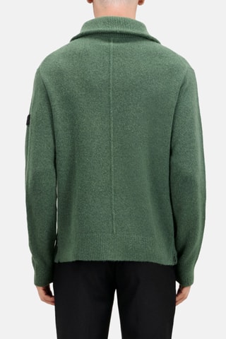 Pull en laine et alpaga - Vert