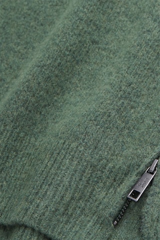 Pull en laine et alpaga - Vert