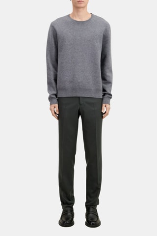 Pull en laine - Gris chiné