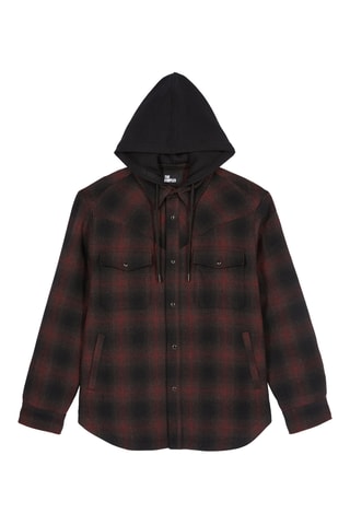 Blouson en laine - Noir