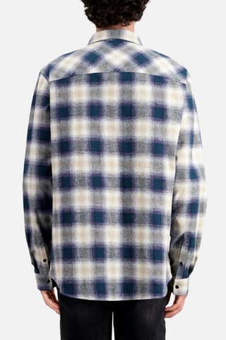 Chemise en lin - Bleu