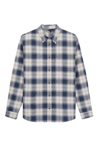 Chemise en lin - Bleu