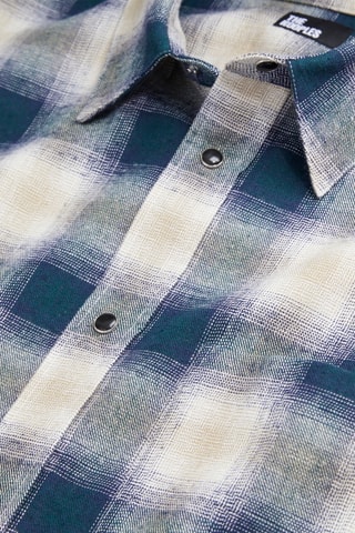 Chemise en lin - Bleu