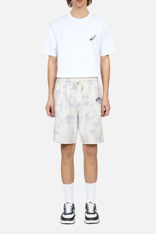 Short tie and dye - Blanc