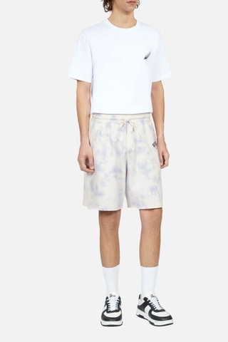 Short tie and dye - Blanc