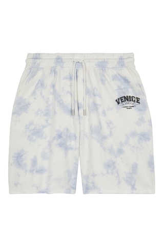 Short tie and dye - Blanc