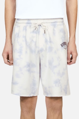 Short tie and dye - Blanc