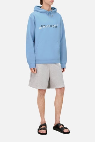 Sweat à capuche - Bleu clair