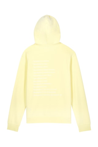 Sweat à capuche - Jaune pâle