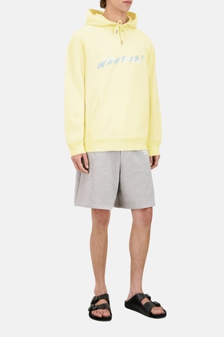 Sweat à capuche - Jaune pâle