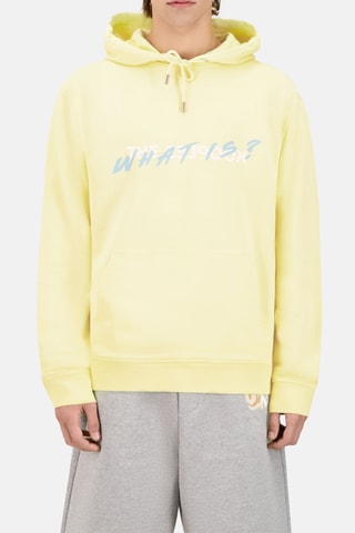 Sweat à capuche - Jaune pâle