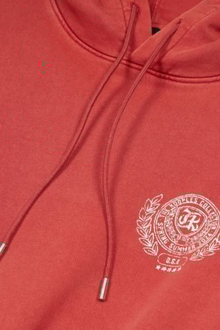 Sweat à capuche - Rouge brique