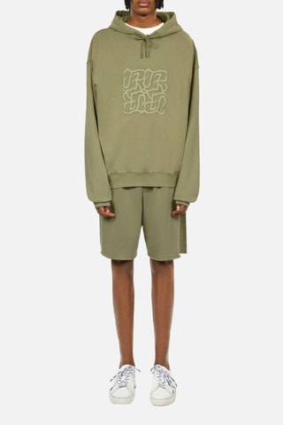 Sweat à capuche - Kaki