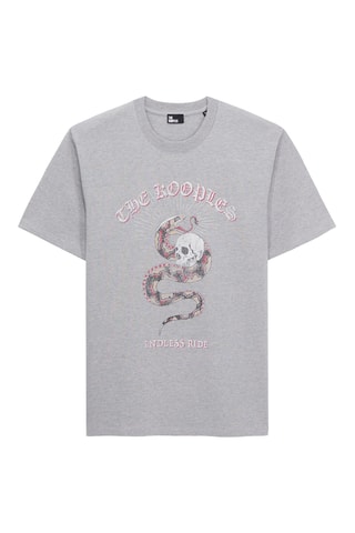 T-shirt - Gris clair chiné