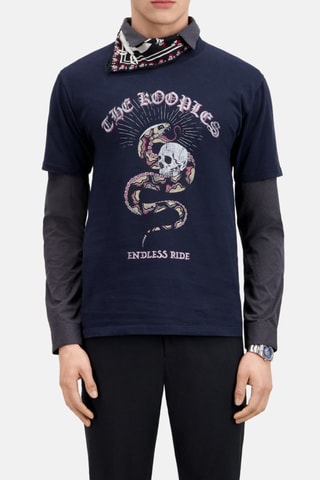 T-shirt - Bleu marine