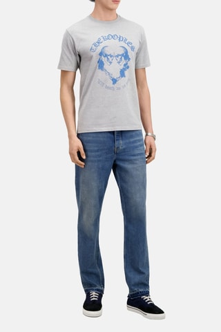 T-shirt - Gris clair chiné