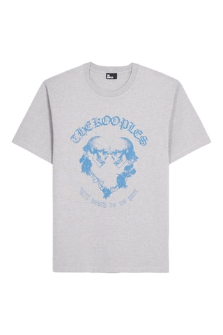 T-shirt - Gris clair chiné