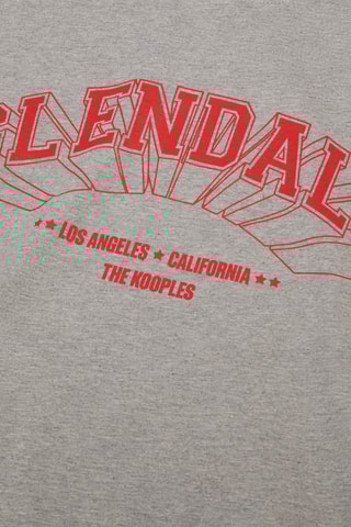 T-shirt - Gris clair chiné