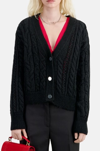 Gilet en laine - Noir