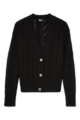 Gilet en laine - Noir