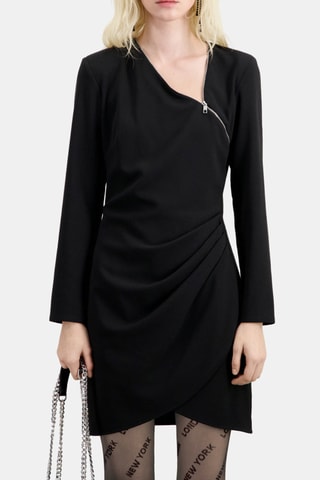 Robe portefeuille - Noir