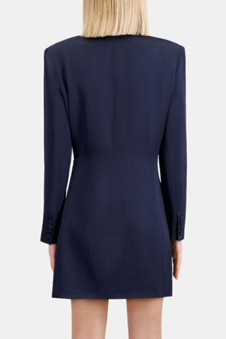 Robe portefeuille - Bleu marine