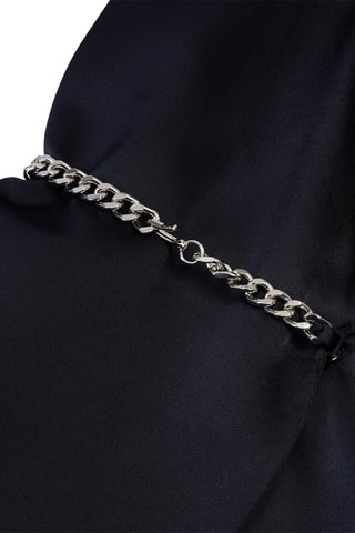 Robe portefeuille - Bleu marine