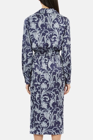 Robe midi - Bleu marine