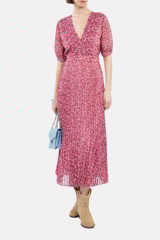 Robe plissée - Rose