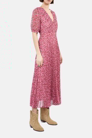 Robe plissée - Rose