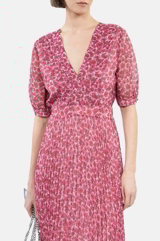 Robe plissée - Rose