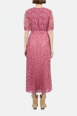 Robe plissée - Rose